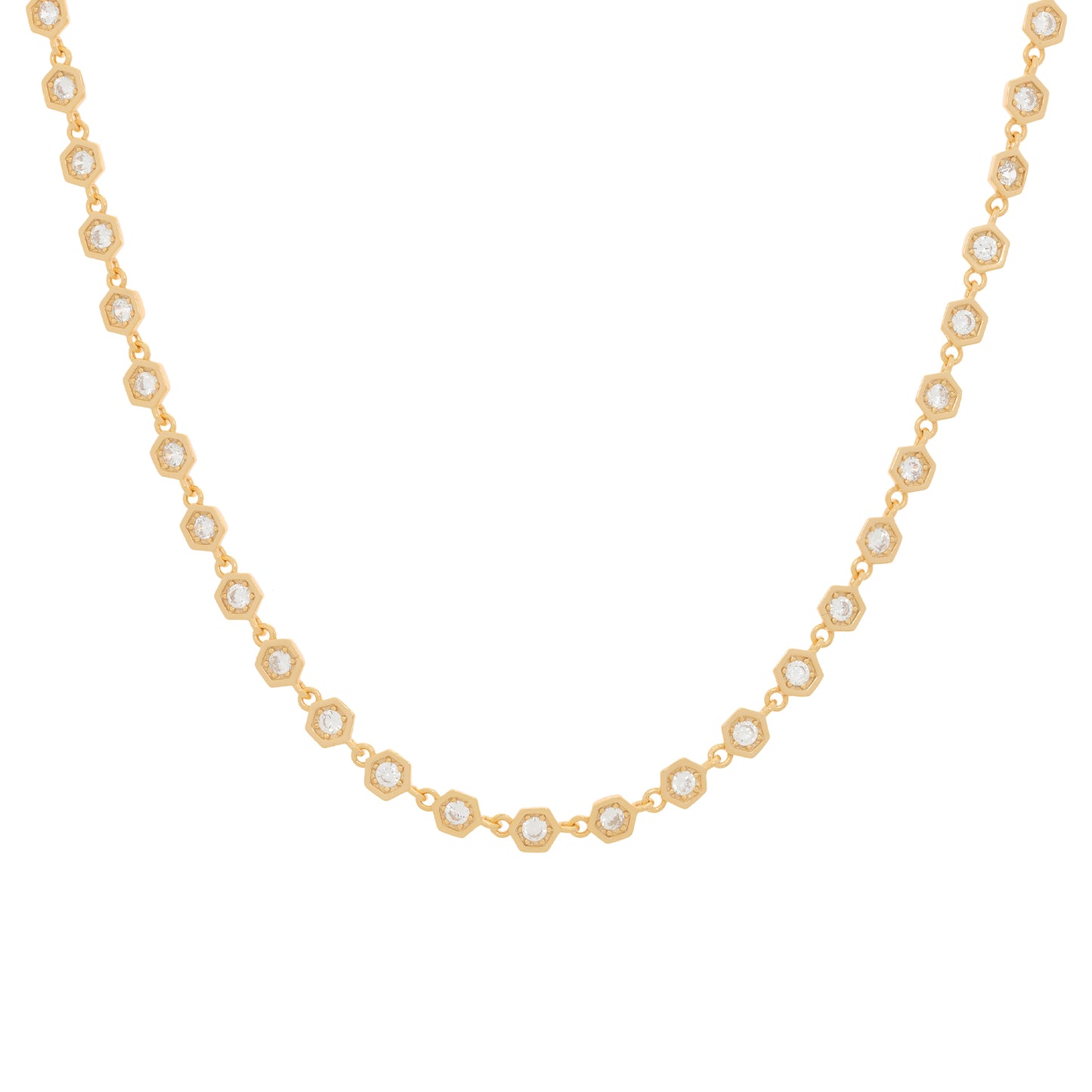 Colar Shiny Rocks - Prata 925 - Banho Ouro 18k